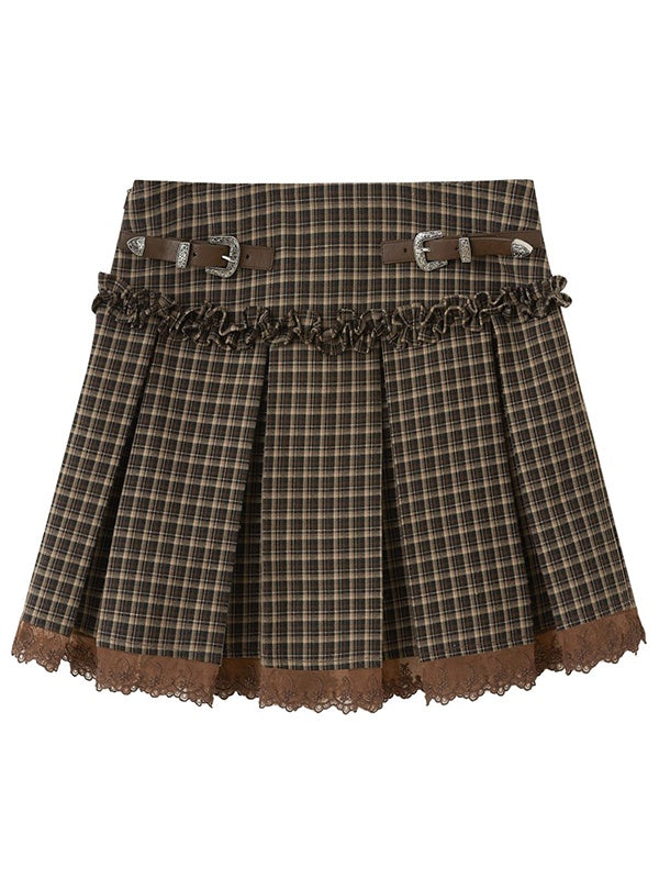 LUNA VEILのフリルベルトミニスカート frill belts mini skirt LV0163の画像16