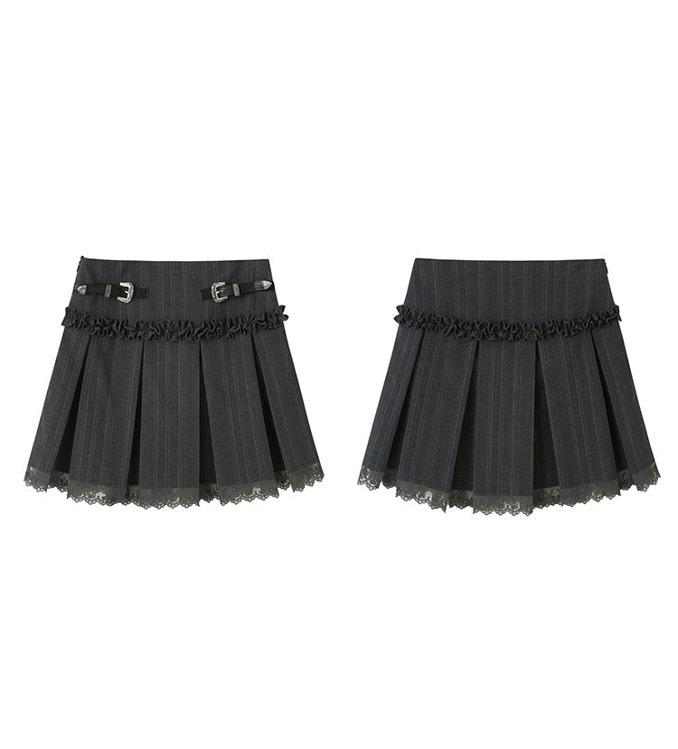 LUNA VEILのフリルベルトミニスカート frill belts mini skirt LV0163の画像17