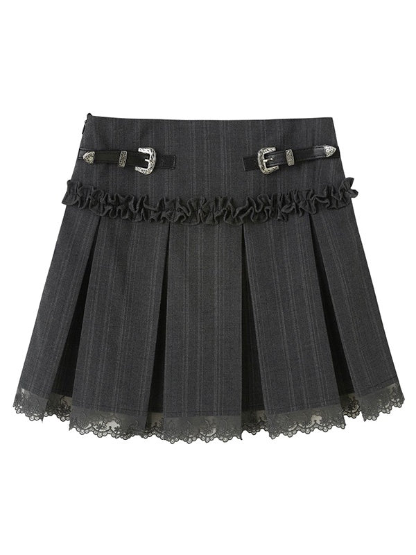 LUNA VEILのフリルベルトミニスカート frill belts mini skirt LV0163の画像15
