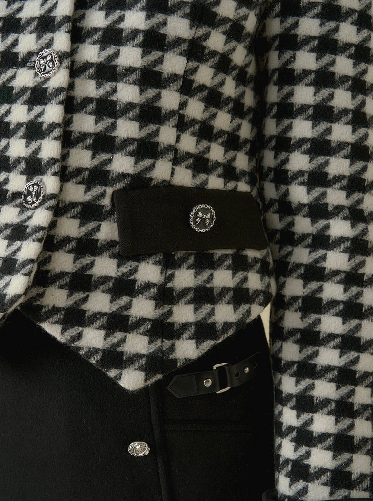 LUNA VEILのチェックリボンエレガントジャケット check ribbon elegant jacket LV0040の画像4