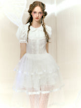 lace princess cotton blouse LV0267