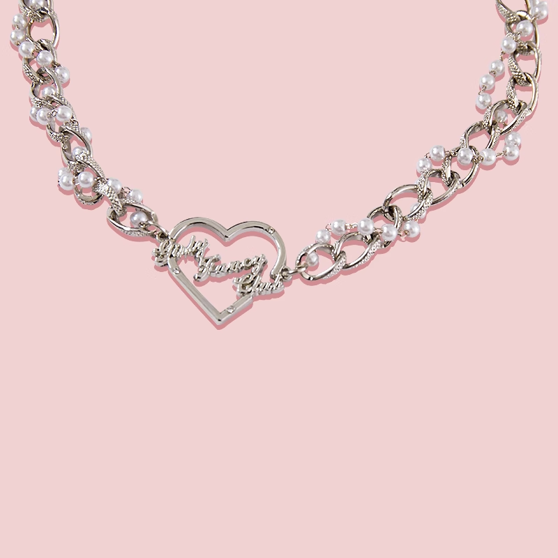 LUNA VEILのレザーチェーンチョーカー leather chain choker LV0094の画像2