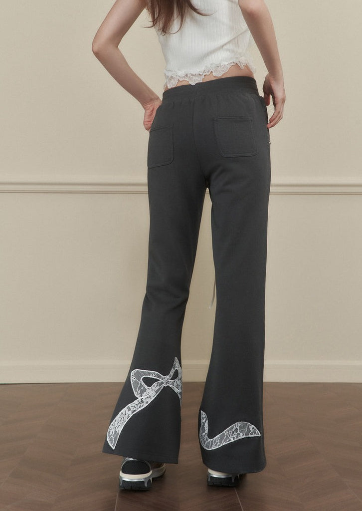 LUNA VEILのフレアリボンパンツ flare ribbon pants LV0120の画像1
