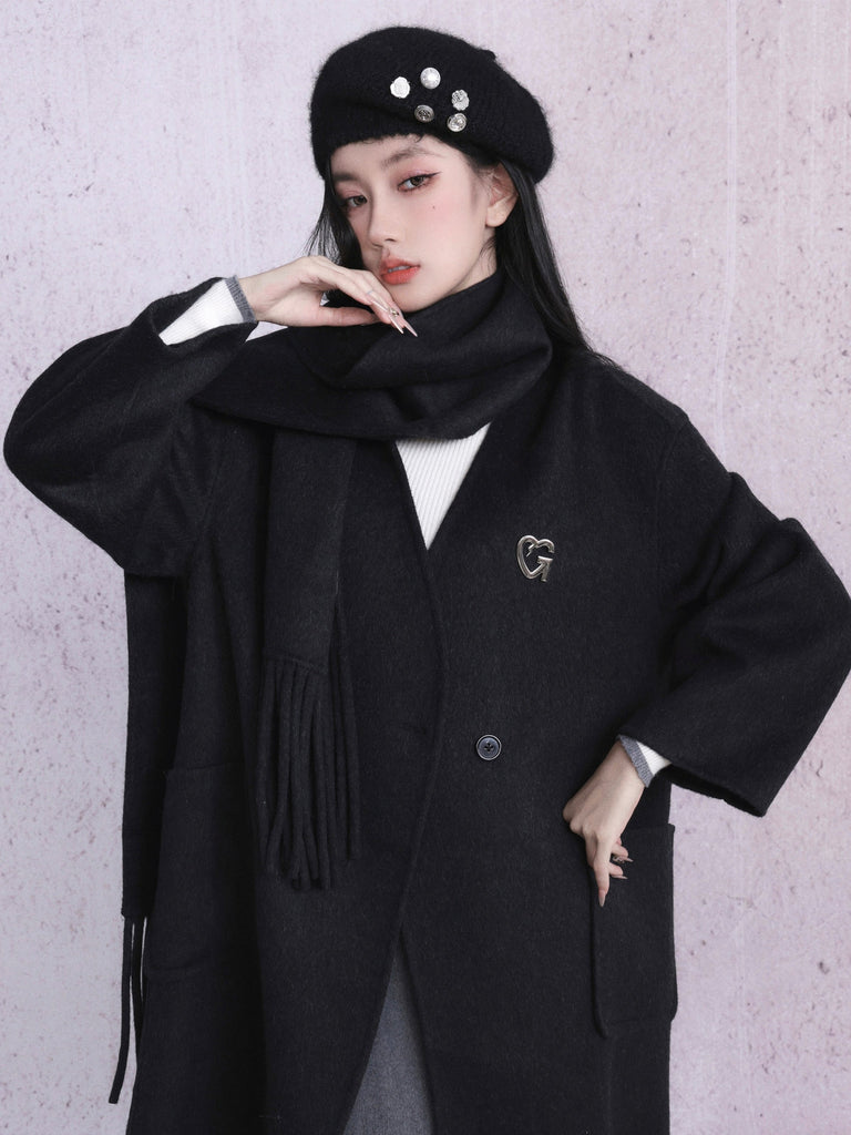 LUNA VEILのモヘアベレー帽 mohair beret LV0023の画像3