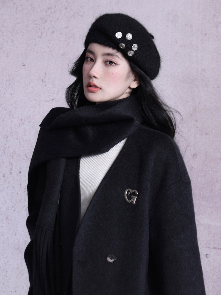 LUNA VEILのモヘアベレー帽 mohair beret LV0023の画像4